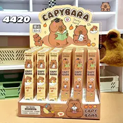 Cartoon Cute Capybara Series Ball Pen Mechanical Pencil Gel Pen Stationery Student Supplies Stationery Wholesale