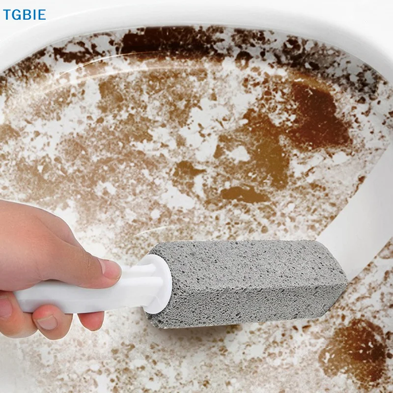 Pumice Stone Cleaning Stick Seat Toilet Limescale Rust Stain Dirt Removal Brush Bathroom Tile Sink Household Washing Accessories