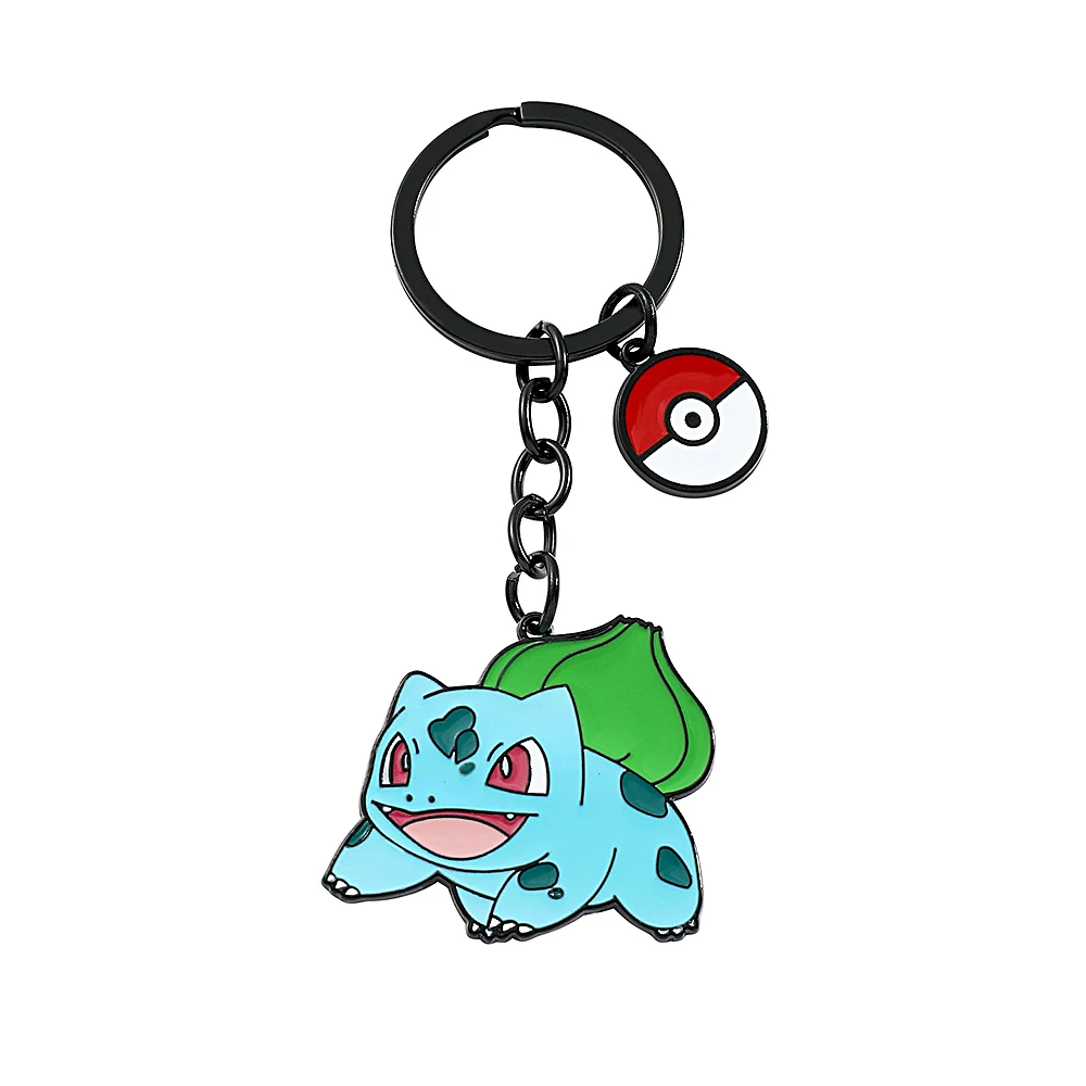 Pokémon Anime-Figur Pikachu Schlüsselanhänger Klassischer süßer Schiggy Psyduck Schlüsselanhänger für Freunde Anhänger Accessoires Geschenke