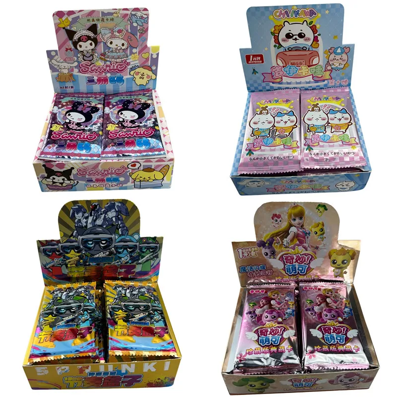 กล่องจังหวะ Sanrio, Giekawa, มหัศจรรย์และน่ารัก, การ์ดคอลเลกชันที่หายาก, ของเล่นการ์ดแฟลช, ของขวัญเทศกาลคริสต์มาสสําหรับเด็ก
