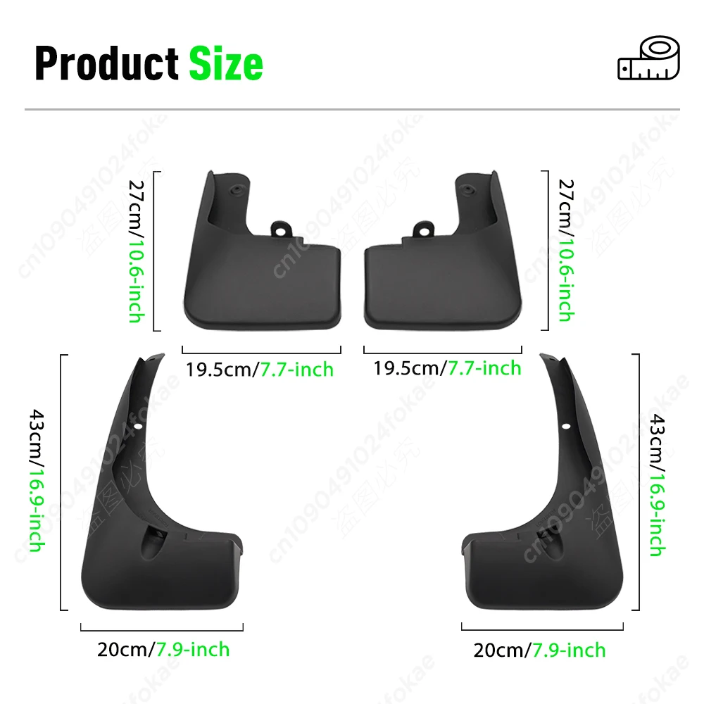 For Toyota RAV4 2013 2014 2015 Fender Mudguard Mud Flaps Guard Splash Flap Mudguards Car Accessories