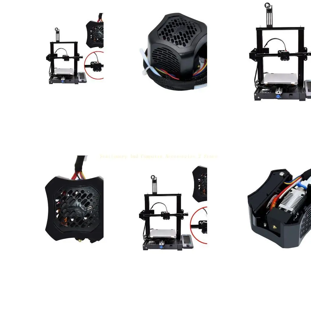 

For Ender3 V2 Full Assembled Hotend Nozzle Full Set Effective Heating Cool