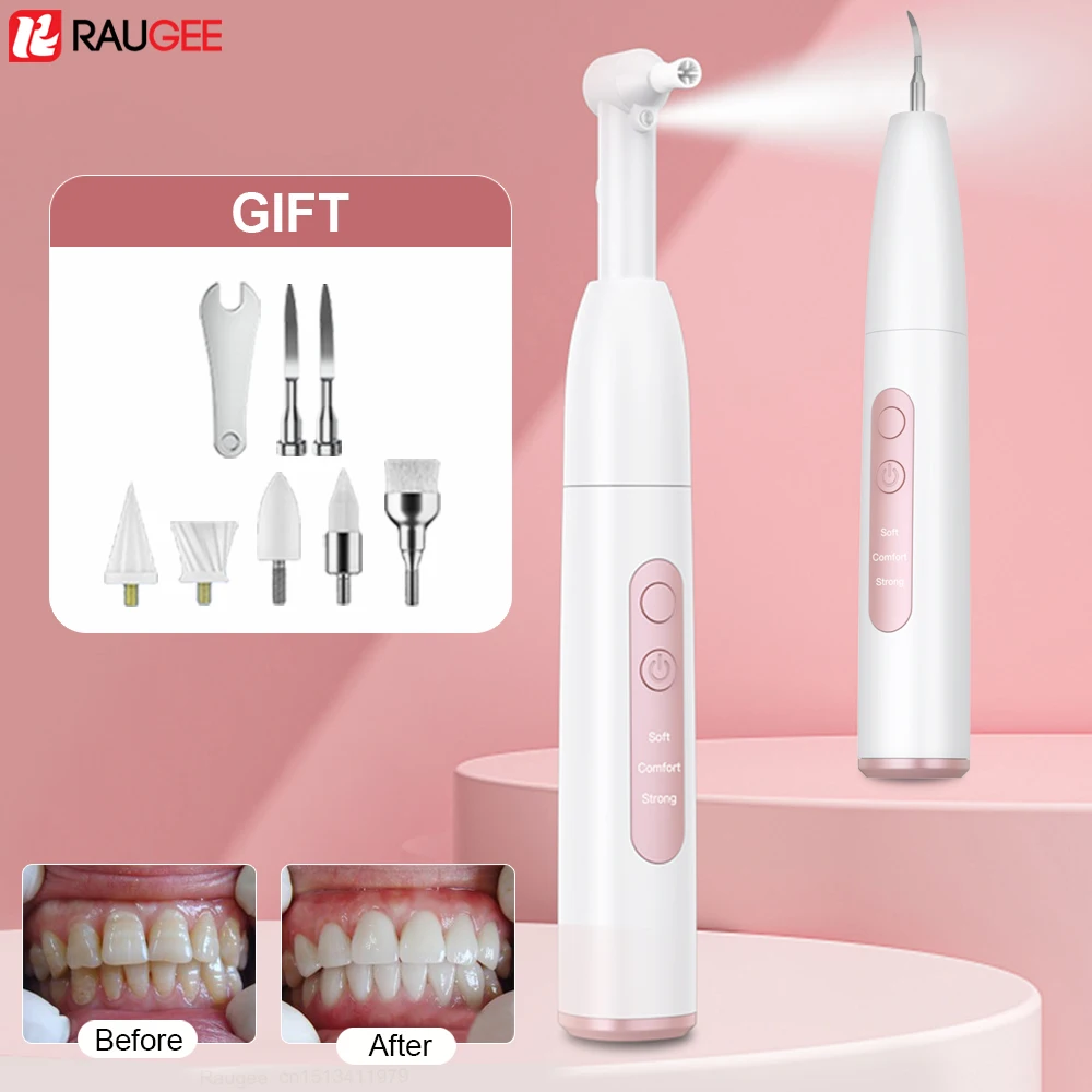 

Ultrasonic Dental Tartar Cleaner Electric Tooth Polisher Teeth Whitening Tartar Eliminator Dental Calculus Plaque Tartar Remover