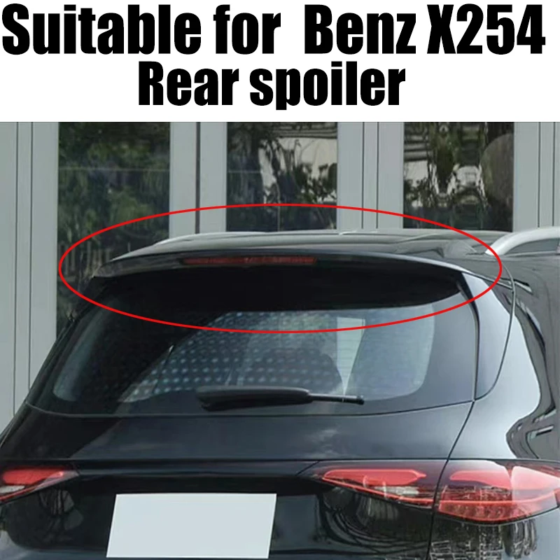 

2023 To Up For Mercedes-Benz GLC Class X254 GLC200 GLC220 GLC260 GLC300 AMG Spoiler Rear Wing Trunk Lid Splitter Lip ABS