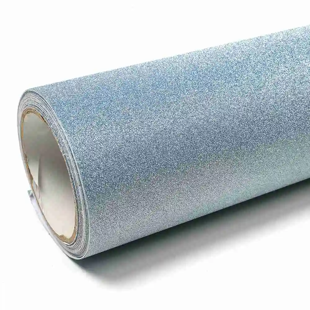 Beforeafter Premium Car Vinyl Wrapping Film Roll Sparkle Blue Shining Diamonds Vehicle Film for Car