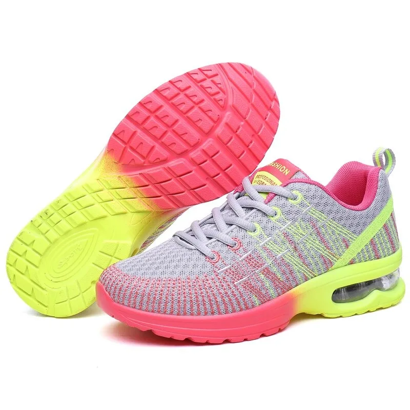 Shoes for Women Running Shoes for Tennis Sports Fashion Sneakers Lace Up Lightweight Breathable Leisure Walking  Woman Sneakers