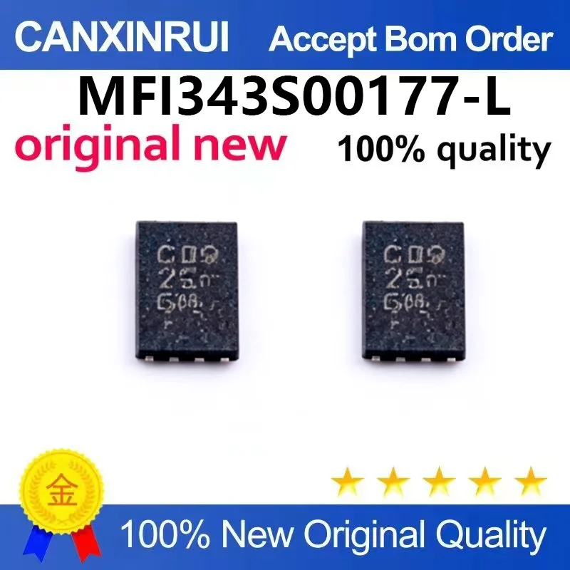 (5pcs-100pcs)Brand new original MFI343S00177-L package QFN-8 Apple decoder IC
