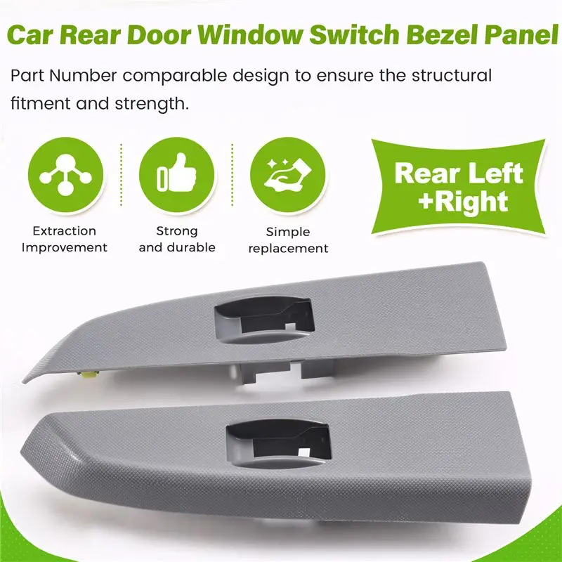 

M46K-Car Electric Window Control Panel Switch Rear Door Handle Cover Car Window Switch Regulator Panel Door Armrest Upper Panel