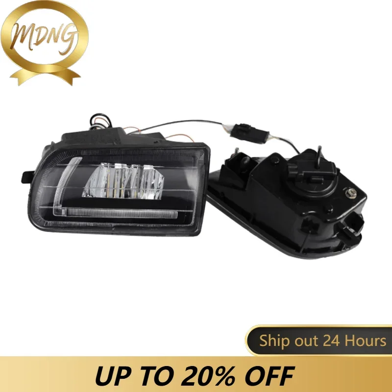 Car LED Front White Fog Light DRL Driving Light for Toyota Corolla AE100 AE101 1993-1997
