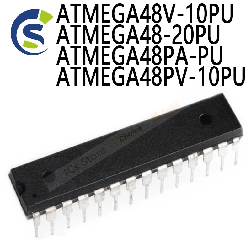 (1piece)New and Original ATMEGA48V ATMEGA48 ATMEGA48PA DIP-28 ATMEGA48V-10PU ATMEGA48-20PU ATMEGA48PA-PU ATMEGA48PV-10PU