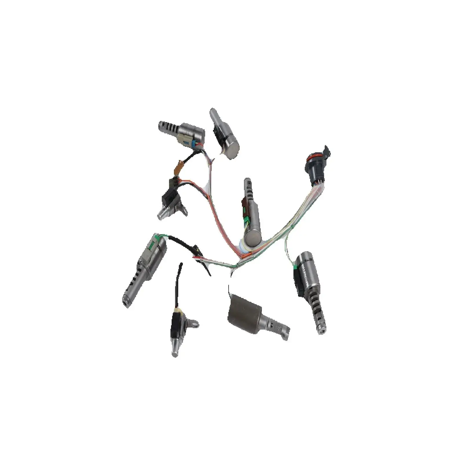 1set Transmission Solenoid Kit With Harness 078220261C For 2005-2018 For Ford Mazda Lincoln TF-81SC Transmission