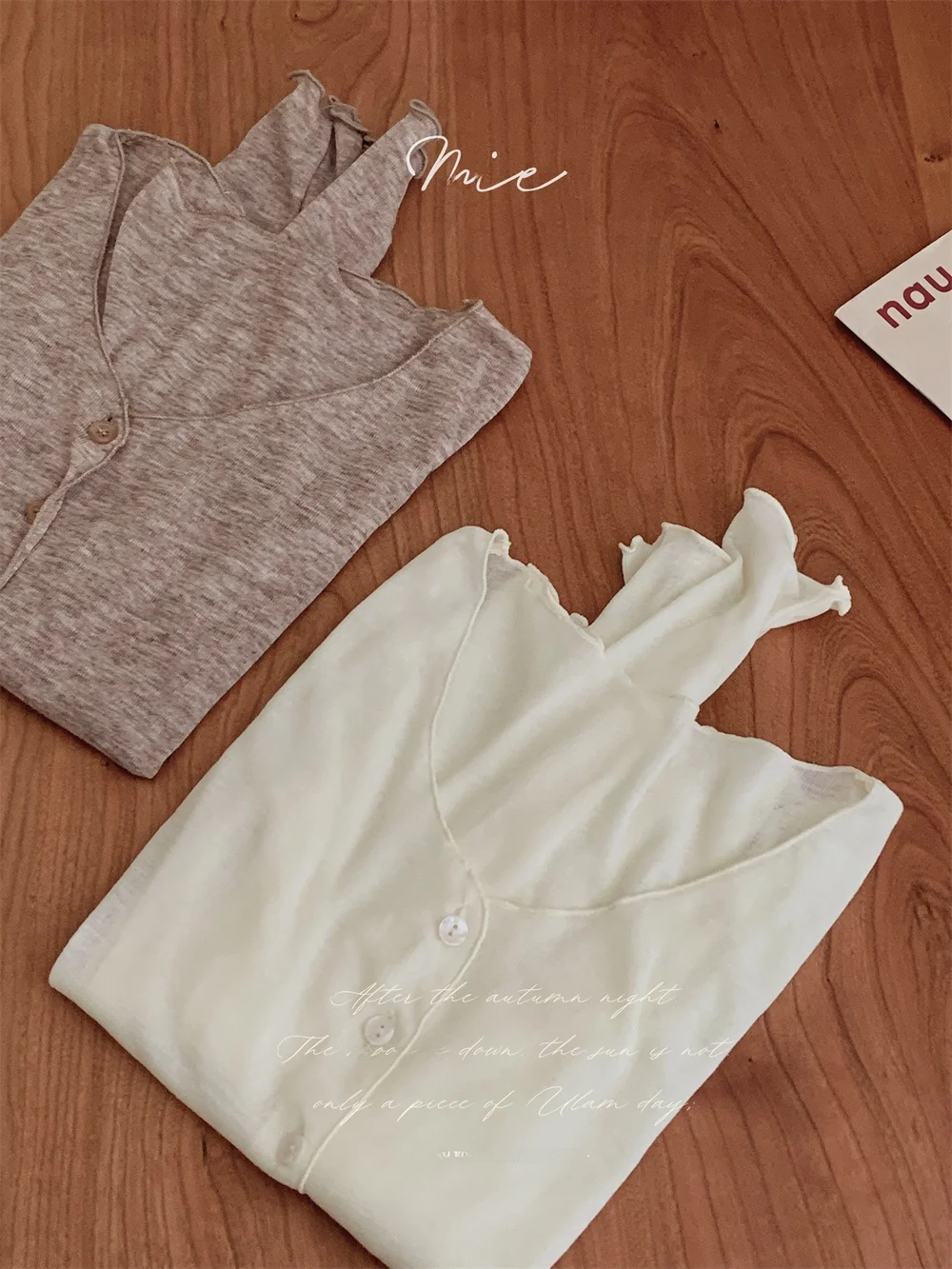 Pure Wool Fce Thin Casual Basic Sle Wave Knitted Sweater Comfortable Open Cardigan Long Sve V Ne Regular ...