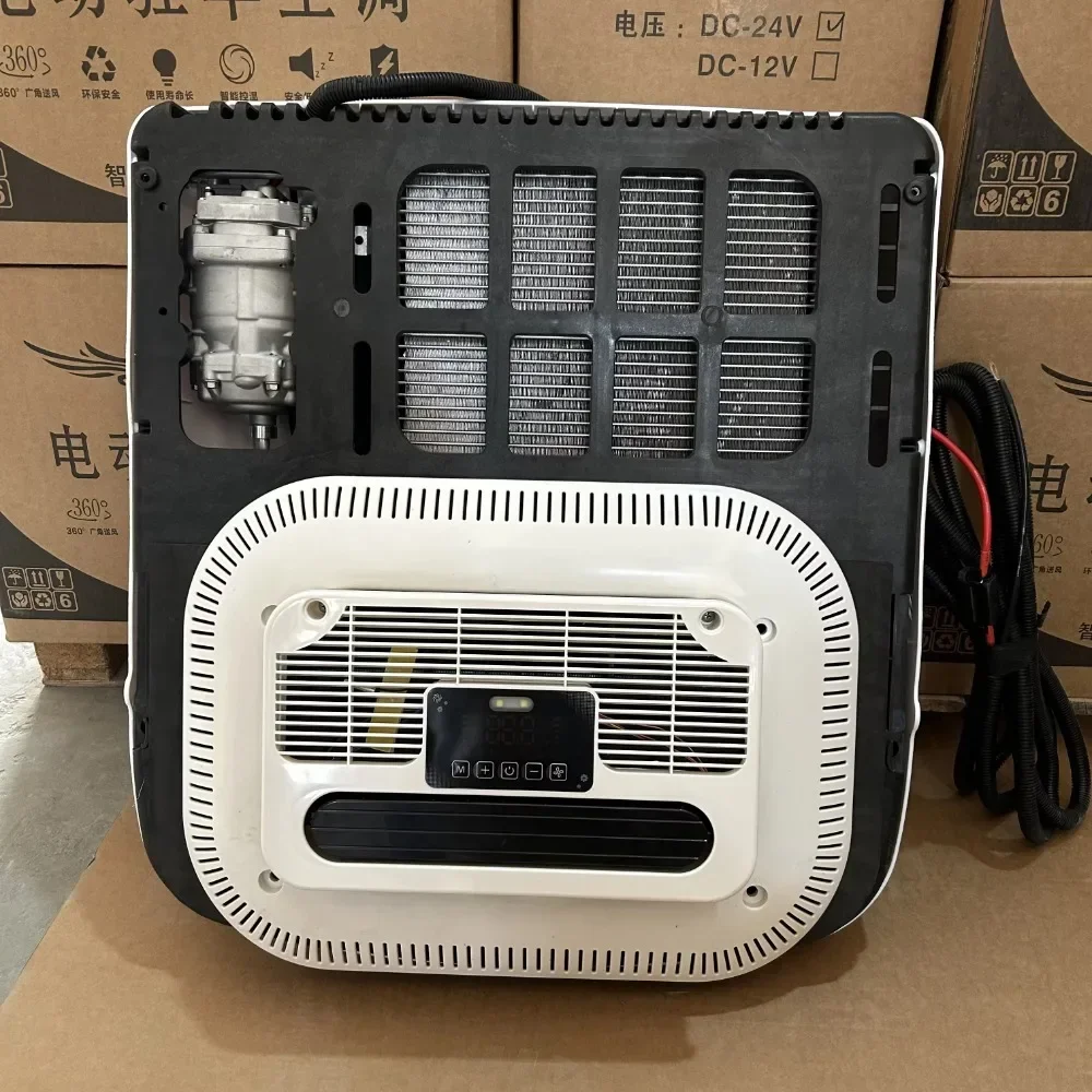 12V 24v Parking Air Conditioning DC Electric Roof AC 9600BTU