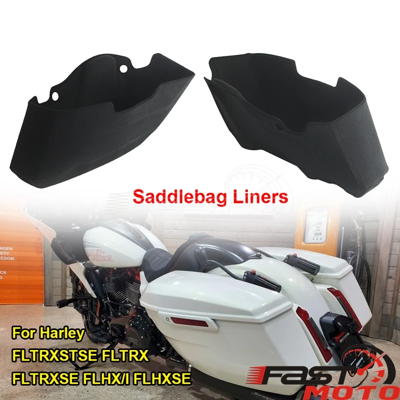 For Harley Touring FLTRX Road Glide 2024 CVO/SE Street Glide FLHX I FLHXSE Motorcycle Saddlebag Lining Saddle Bag Inner Liner