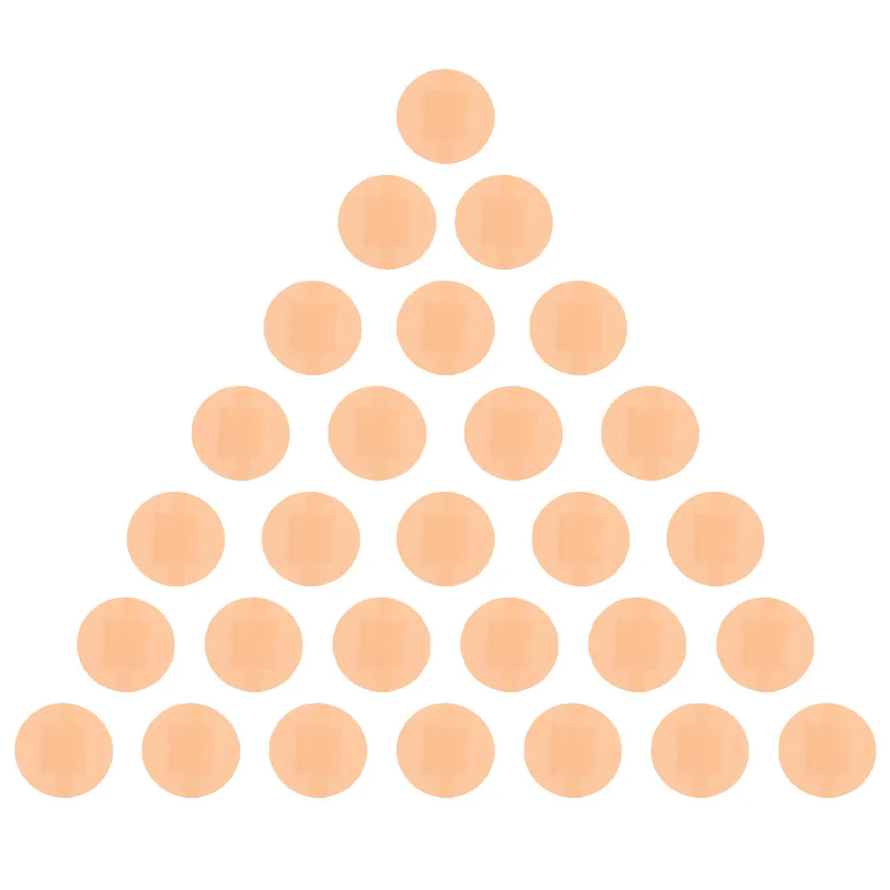 

200Pcs Round Adhesive Bandages Waterproof Breathable Skin-Friendly Wound Dressings for Outdoor First Aid Medical Use