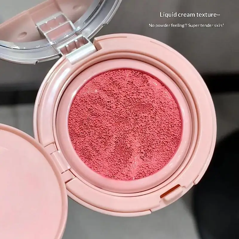 

[MA]Gege Bear 3.5g Matte Cream-Textured Cushion Blush With Puff, Powder-free, Smooth Application, Create Flawless Daily Makeup