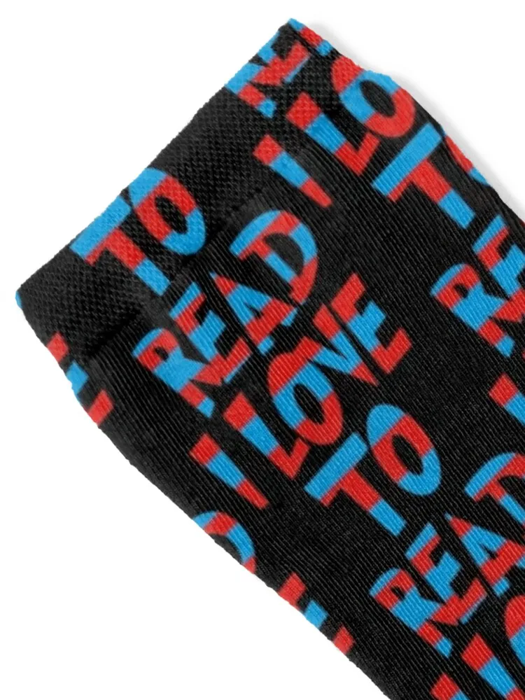 I Love to Read Teachers Socks gym Novelties Children's Socks Women's Men's