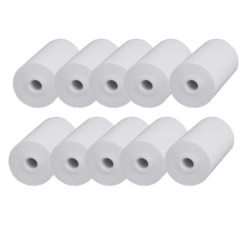 

10 Rolls Thermal Paper Cash Register POS Receipt Papers 57X30mm Thermal Paper For Printer Cash Register