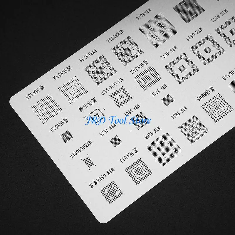 A2UD 3pcs Universal BGA Reballing Stencils For MTK for HTC for Huawei Android