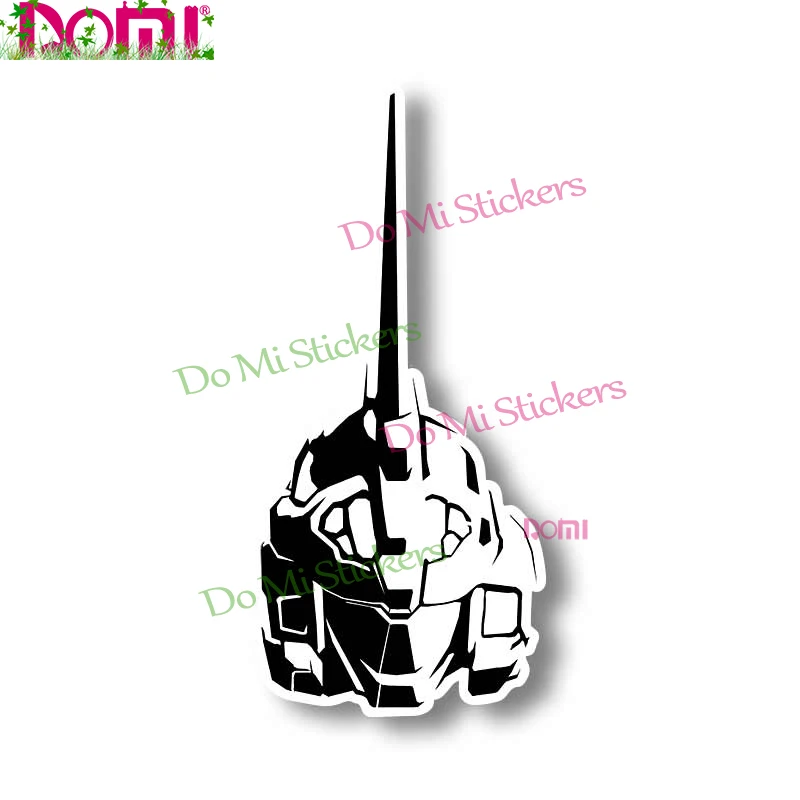 13*12.2cm GUNDAM Car Sticker Polyethylene Sunscreen Waterproof Car Door Protector Accessories Cartoon Car Styling Stickers JDM