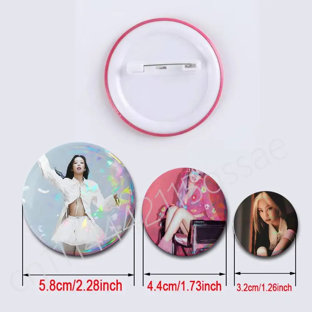 Fallen J-JENNIE Angel Cartoon Enamel Pins Anime Game Character Brooches for Backpack Accessories Snap-in Badges