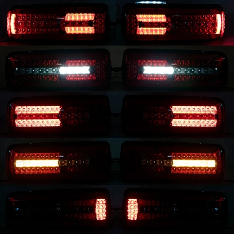 24V LED Truck Left Rear Bumper Tail Light Brake Signal Light For MAN TGX TGS TGL TGM 81252256563 Replacement Parts Accessories