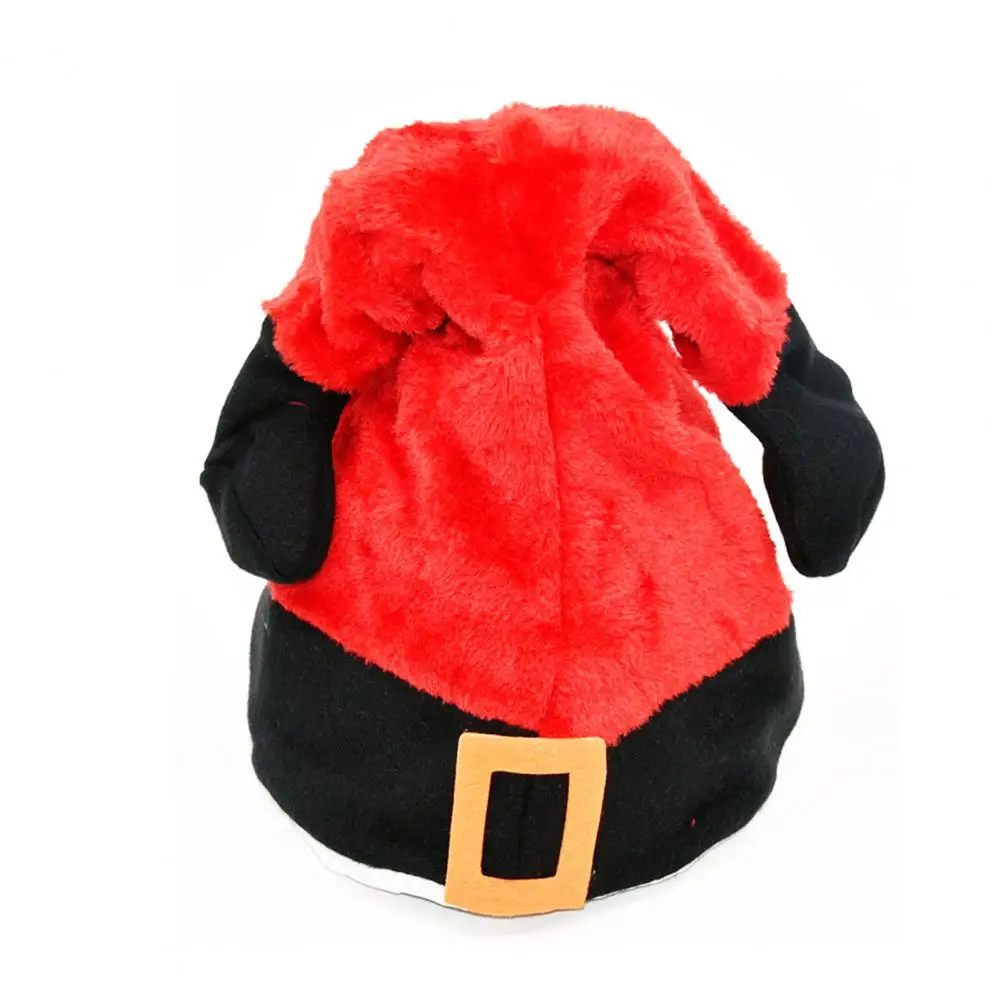 Dancing Christmas Hat Funny Festive Headwear Singing Dancing Electric Hat for Adults Kids Funny Plush Holiday Cap with Automatic
