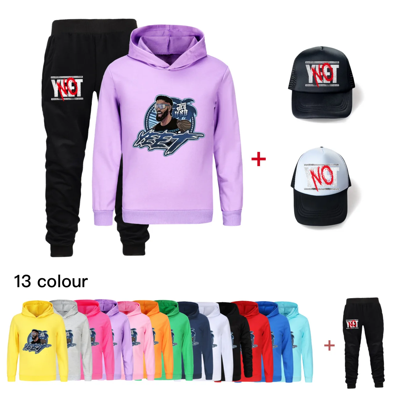 

Горячая детская толстовка с капюшоном + спортивные штаны + шапка, комплекты из 3 предметов, толстовки с капюшоном для мальчиков, повседневная одежда для девочек-подростков4822