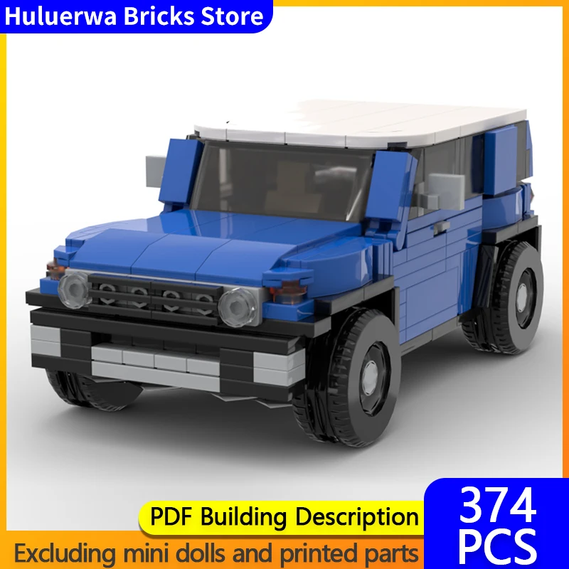 

Speed Racing Car Model MOC Building Bricks Fj Cruiser Off-Road Vehicle Modular Technology Children Holiday Gifts Assemble Toys