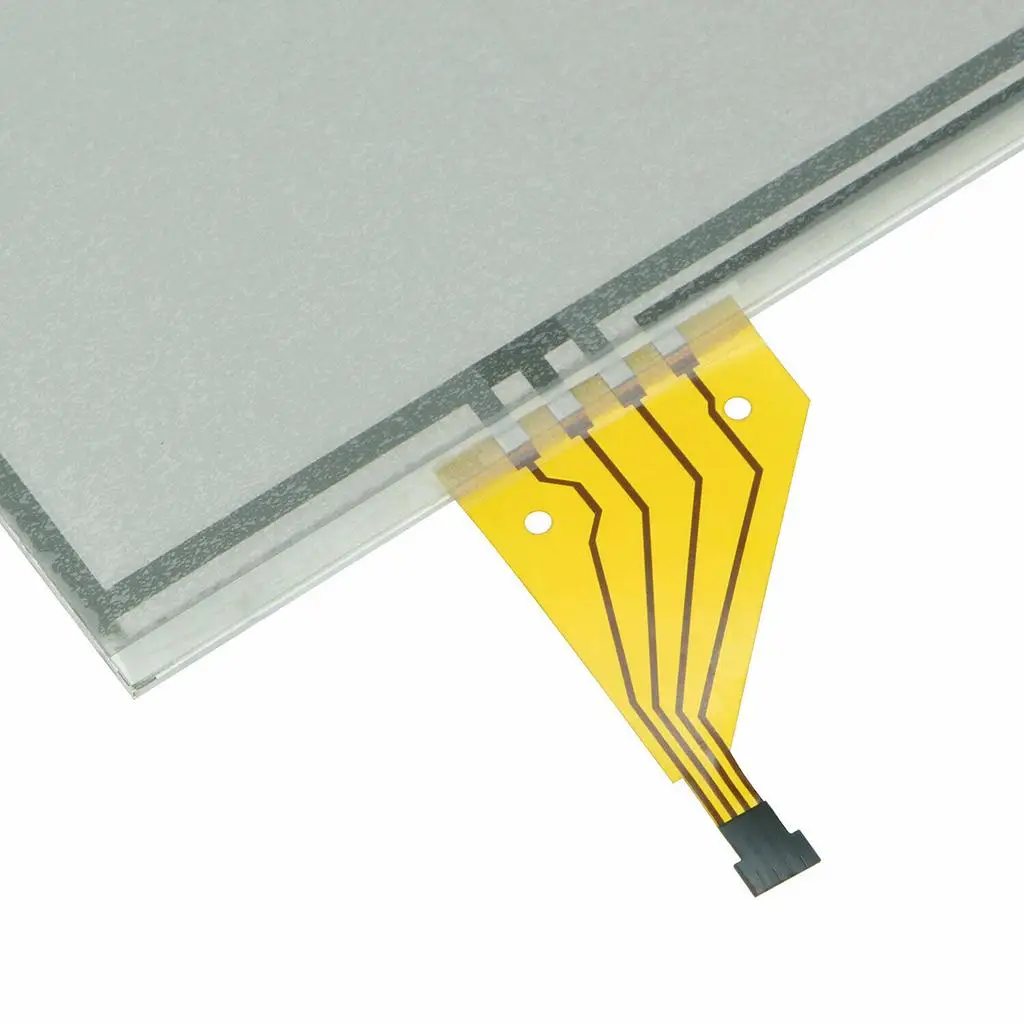 

8 Inch Touch Digitizer Glass Panel High Sensitivity 4 Pin Sensor for Car in Dash Navigation GPS Units