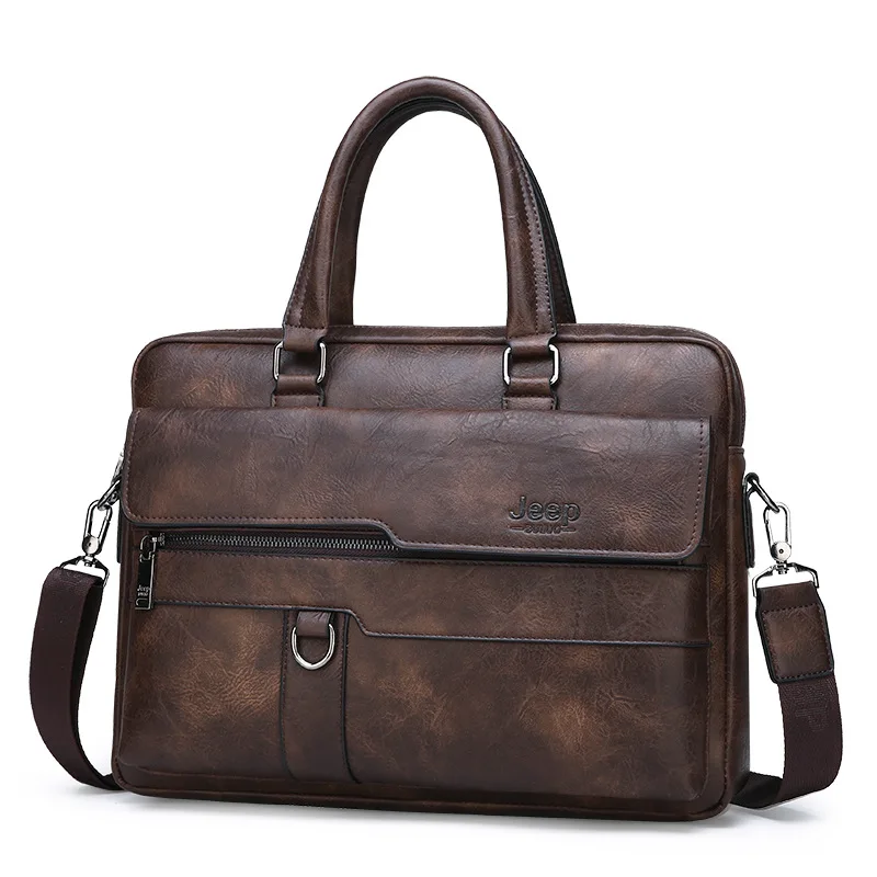 

Retro Men Women Business Briefcase High Quality Multi-use Design Laptop Briefcase