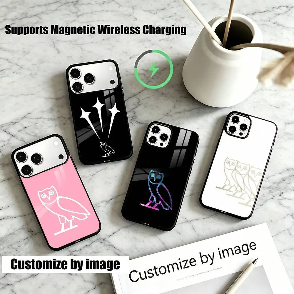 Drake OvO O-OWLs  Phone Case For iPhone18,17,16,15,14,13Plus,Pro Supports Magnetic Wireless Charging