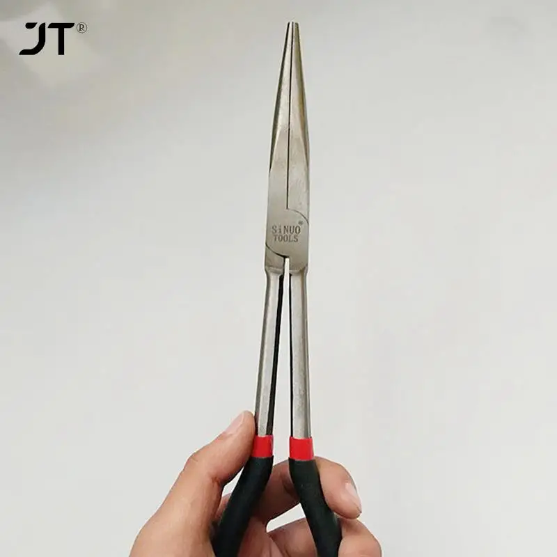 Multifunctional practical Fishing Pliers Curve Straight Long Handle Carbon Steel Gripper