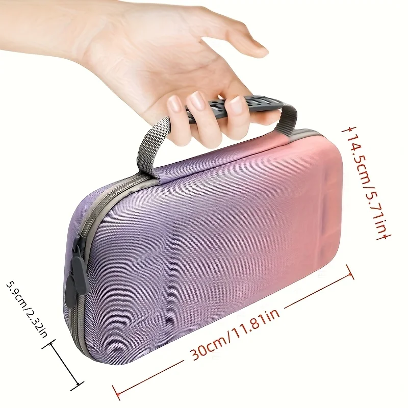 For Nintendo Switch 2 Game Storage Bag Hardshell Carrying Case for NS2 Console And Accessories Organizer Compatible with SW2
