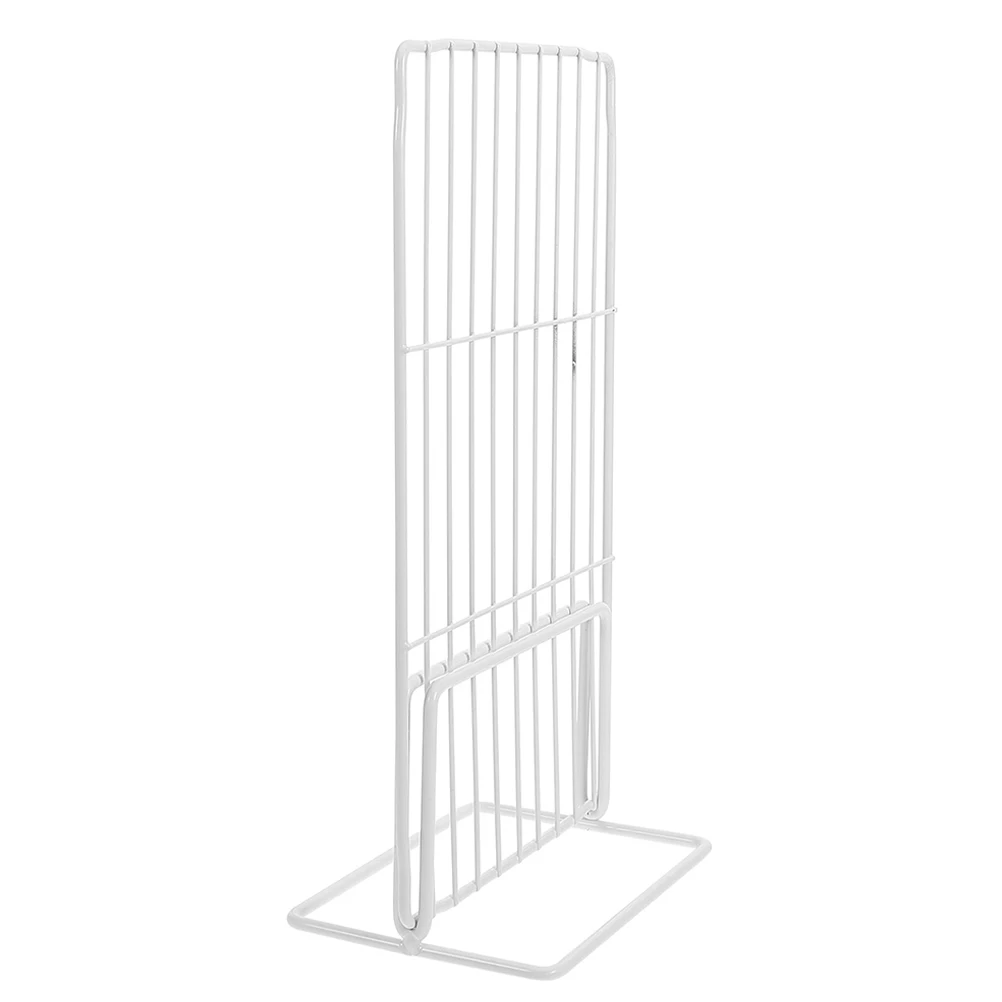 

Fridge Divider Metal Freezer Partition Refrigerator Separator Mesh Design Iron Organizer White Kitchen Storage Solution