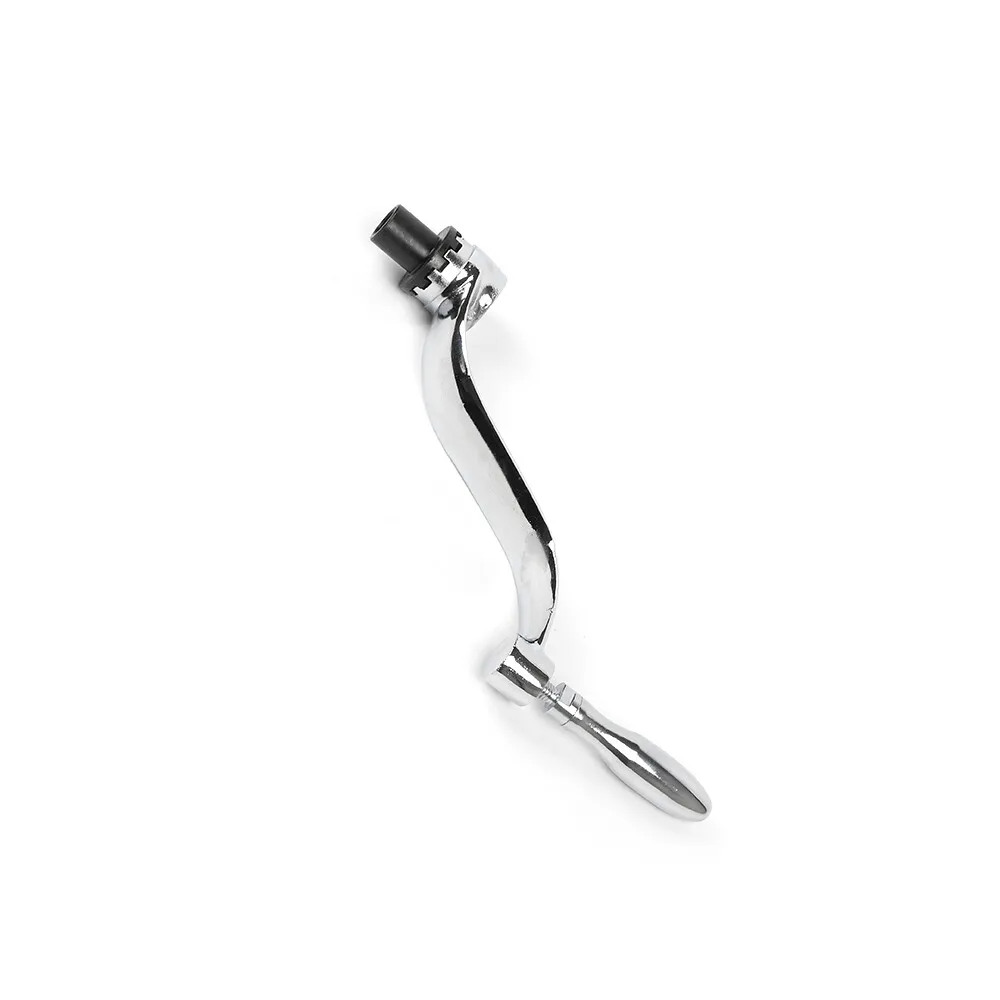 One-Piece Casting Knee Crank No Slits On The Whole, Uneasy To Break; 9-Tooth Clutch For Tight Connection To Prevent Dislodgement