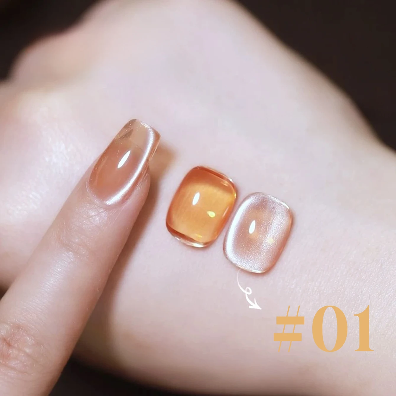 MIANEL 12ML 1個入り Vittini 2025 新アイスシアードーパミン半透明ガラスグレージェルネイルポリッシュコレクション - 2025ネイルアートトレンド