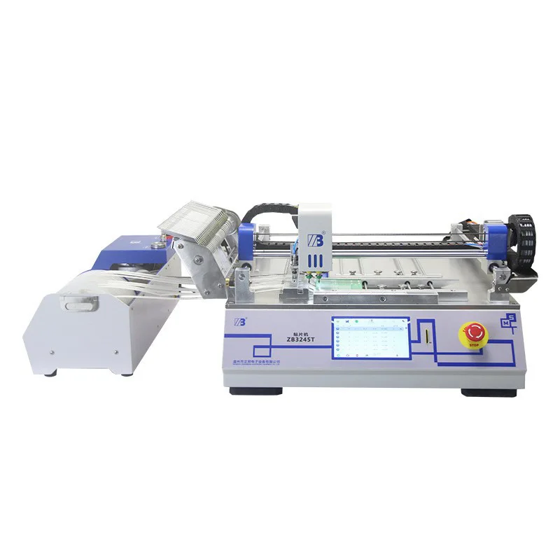 Mini Desktop Automatic SMT Pick and Place Machine High Precise 2 Head Smd Led Mounting Machine Chip Mounter for PCB LED Assembly