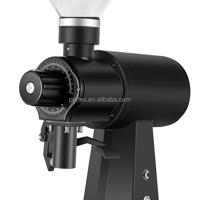 98mm Titanium Burr Coffee Grinder Industrial Commercial Espresso Cafe Machine Electric  Coffee Bean Grinder Fix
