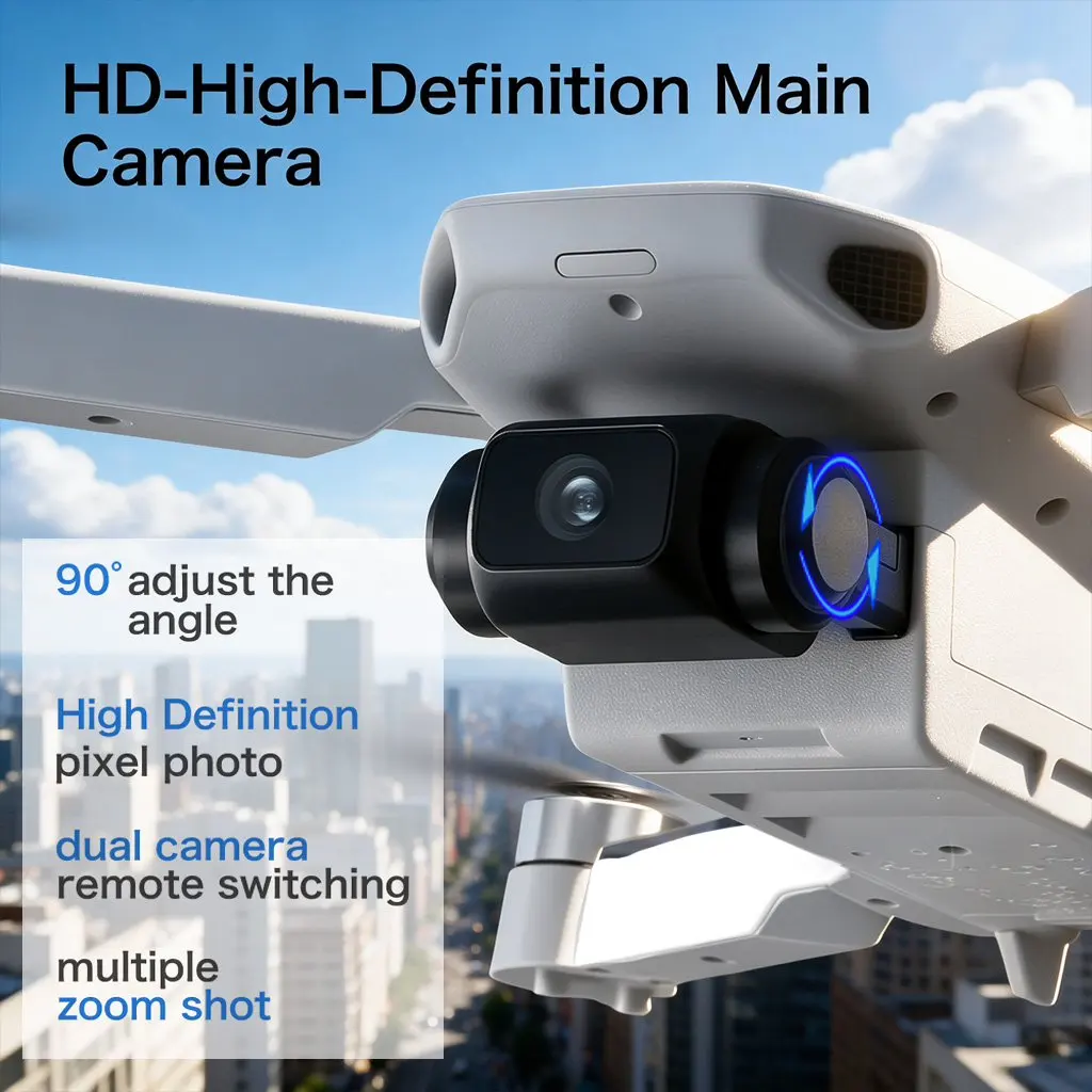 Mini Drone 2026 Aeri100 VR Drone 8K HD Remote Control Headless Mode Helicopter 360° Flip Quadcopter Toys Fors Kid Toy Gifts 25km