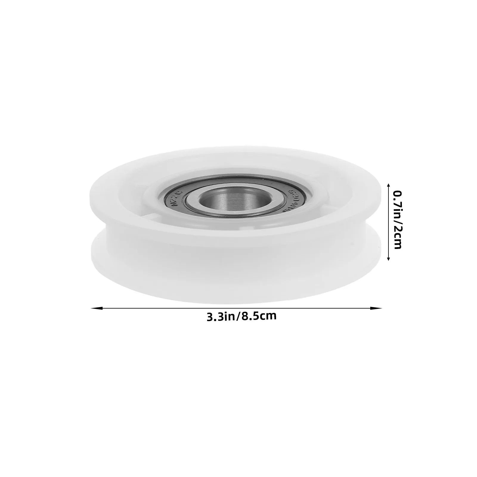 Replacement Nylon Bearing Pulley For Sliding Door Hardware Track Elevator Technician Hanger Single Groove Precision