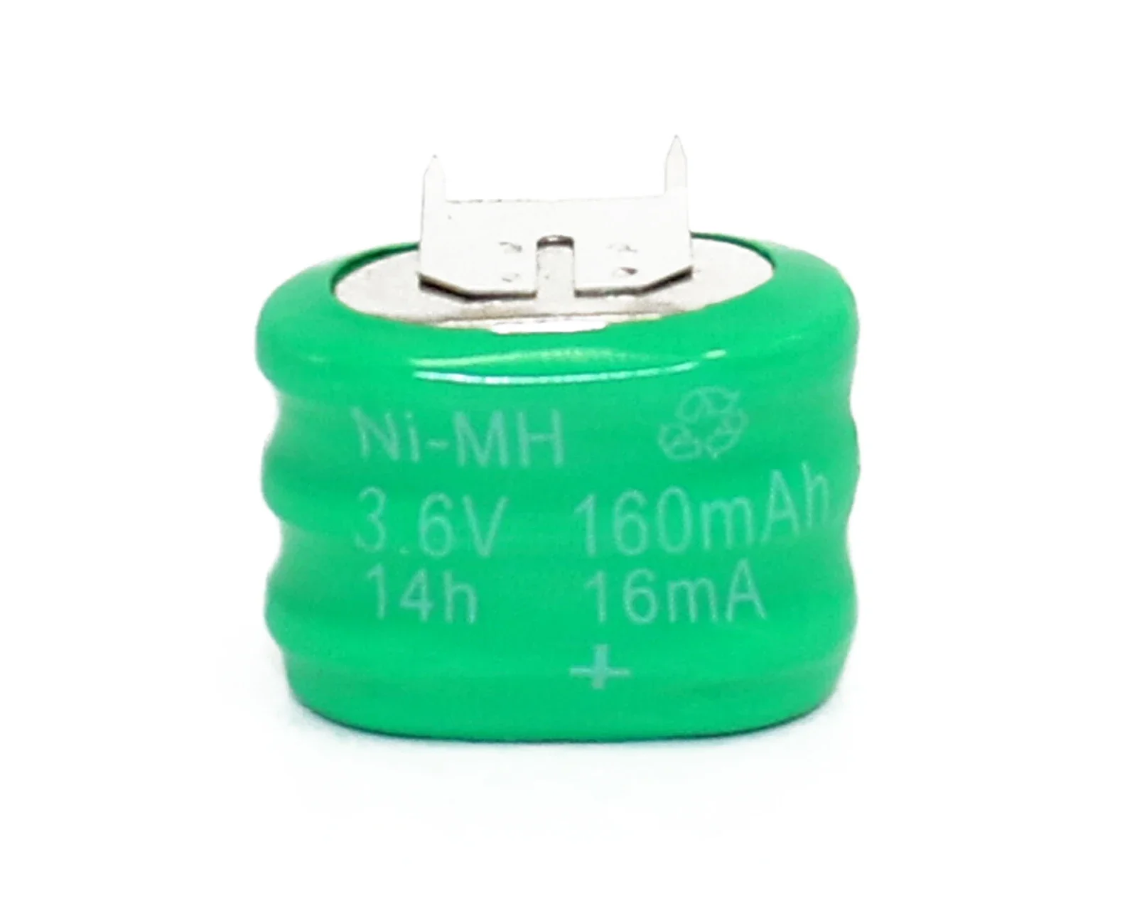 Chrysler Crossfire Car Alarm Siren Ni-MH Rechargeable Battery Button 3.6V 160MAH For PLC CNC chip data backup power  w/4pin