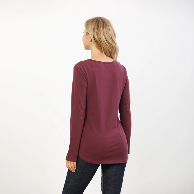 Big Size Long Sleeve Maternity Clothes Breastfeeding Clothes Tops For Pregnant Women Nursing Top Maternity T-shirt Autumn Winter 10 Sdc8dbf7cc4d24e9dacee730e03310e7bF