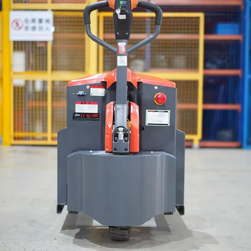 New Electric Pallet Truck 1.2T 2T Lithium Battery Powered with Charger Low Price Material Handling Equipment