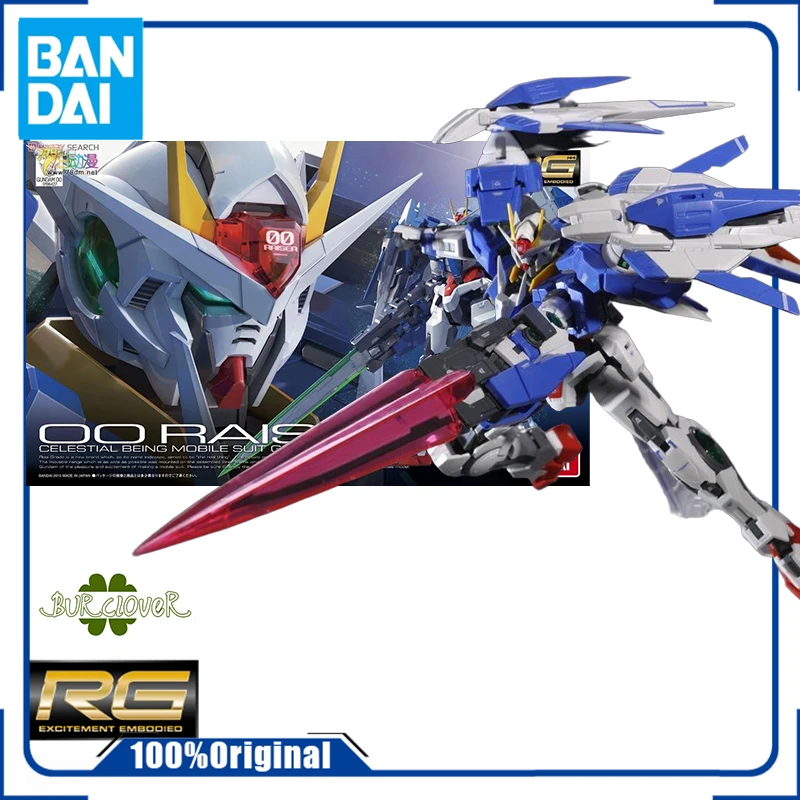

Bandai оригинальная стандартная версия RG 18 00 RAISER аниме фигурка в сборе модель игрушки подарки для детей