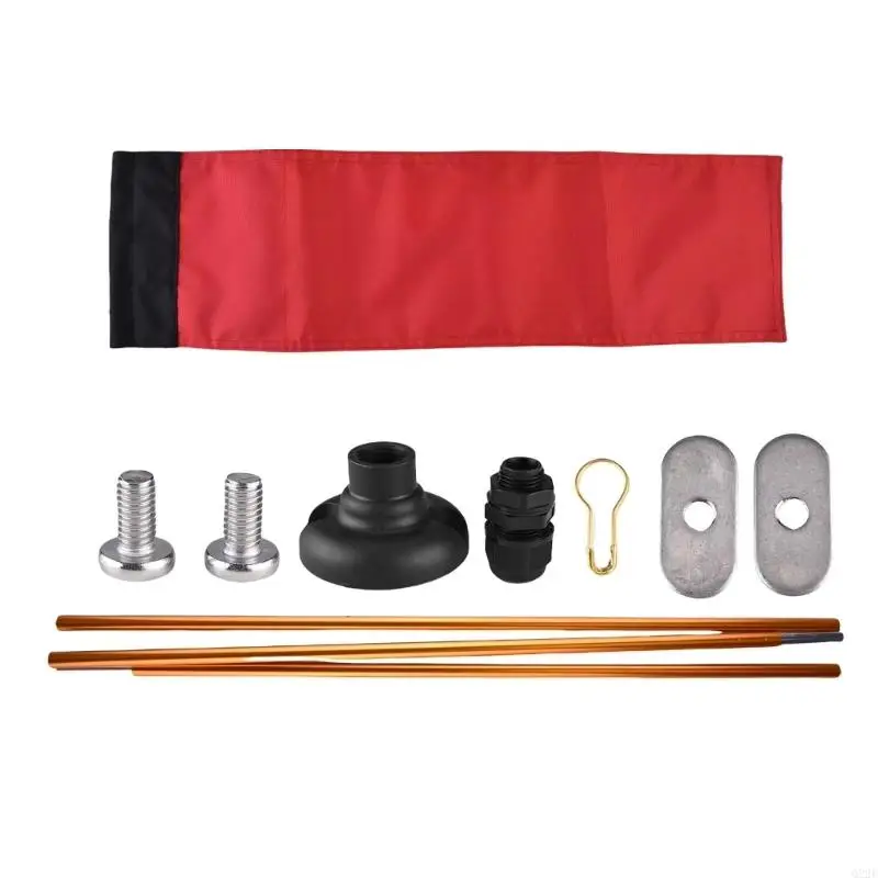 Q22F Instants Assembly Light Weight Marine Flag لتحديد سلامة القوارب