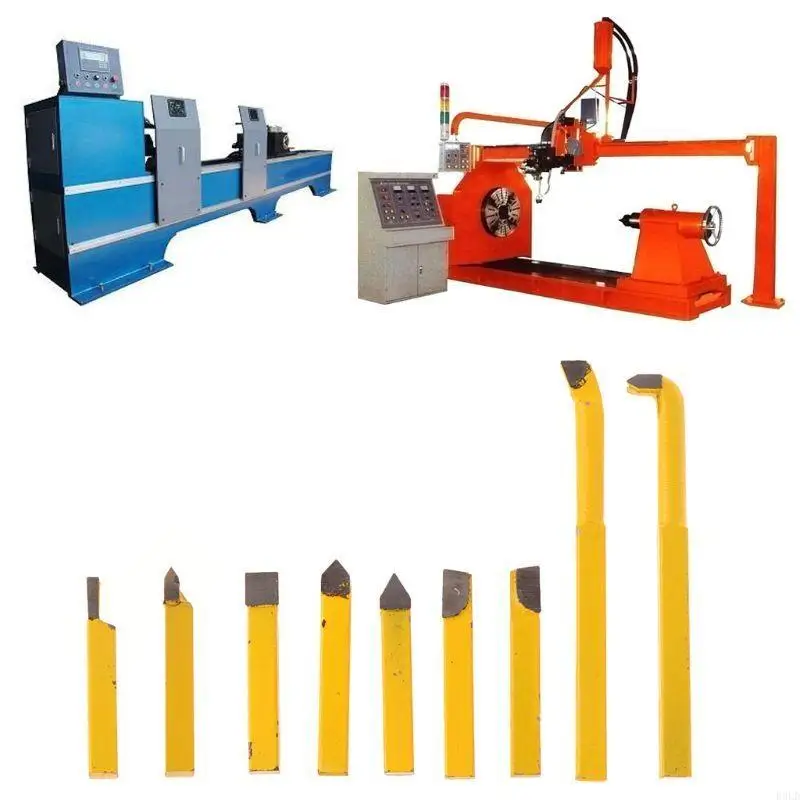 

2025 Новый 9pcs 8x8 мм карбид карбида карбида, набор из карбида, металлический режущий инструмент, набор