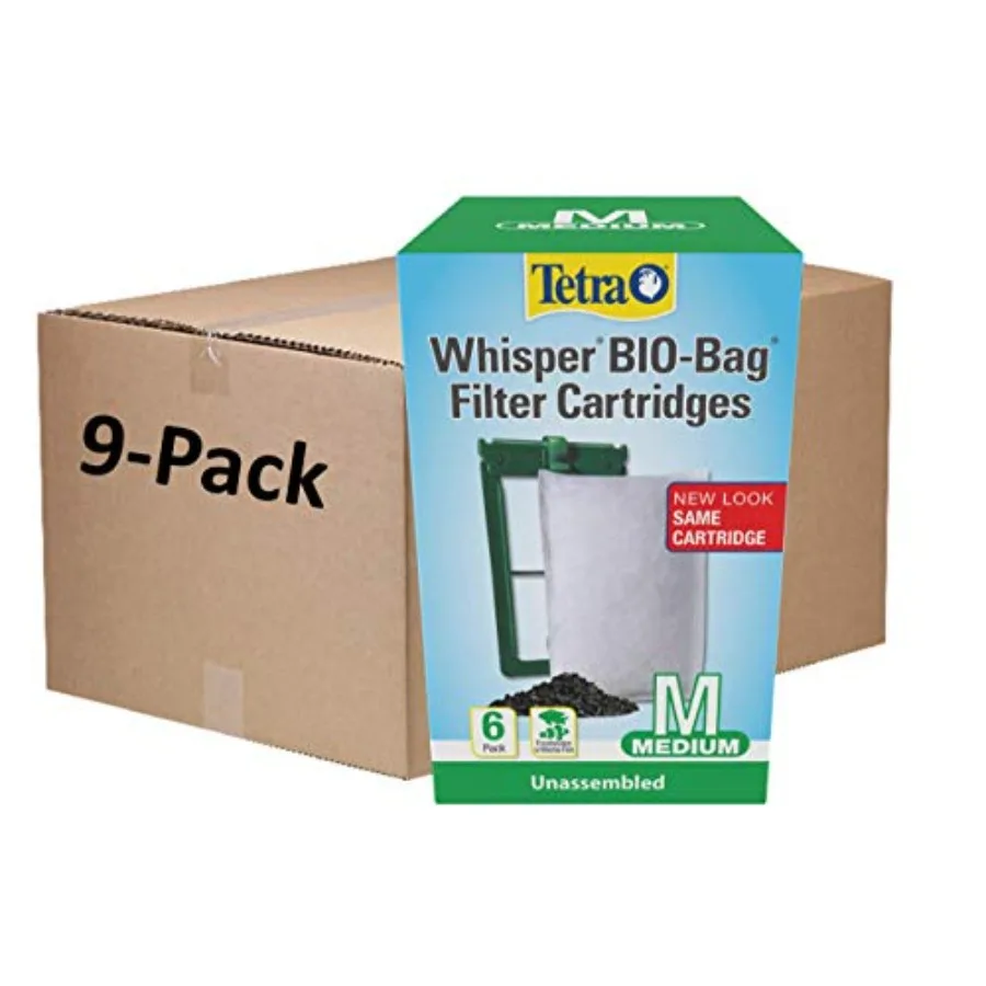 

Whisper Bio-Bag Filter Cartridges for Aquariums - Ready to Use Medium