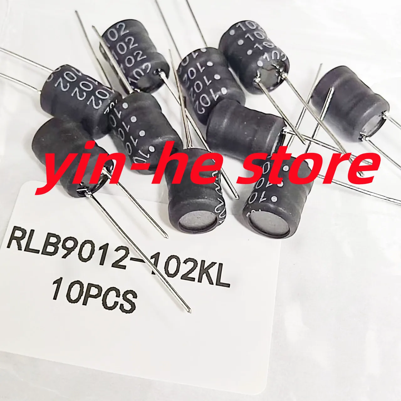10 قطعة RLB9012-102KL RLB سلسلة شعاعي المحاثات 9*12.2*5 1000UH 1MH 0.51A