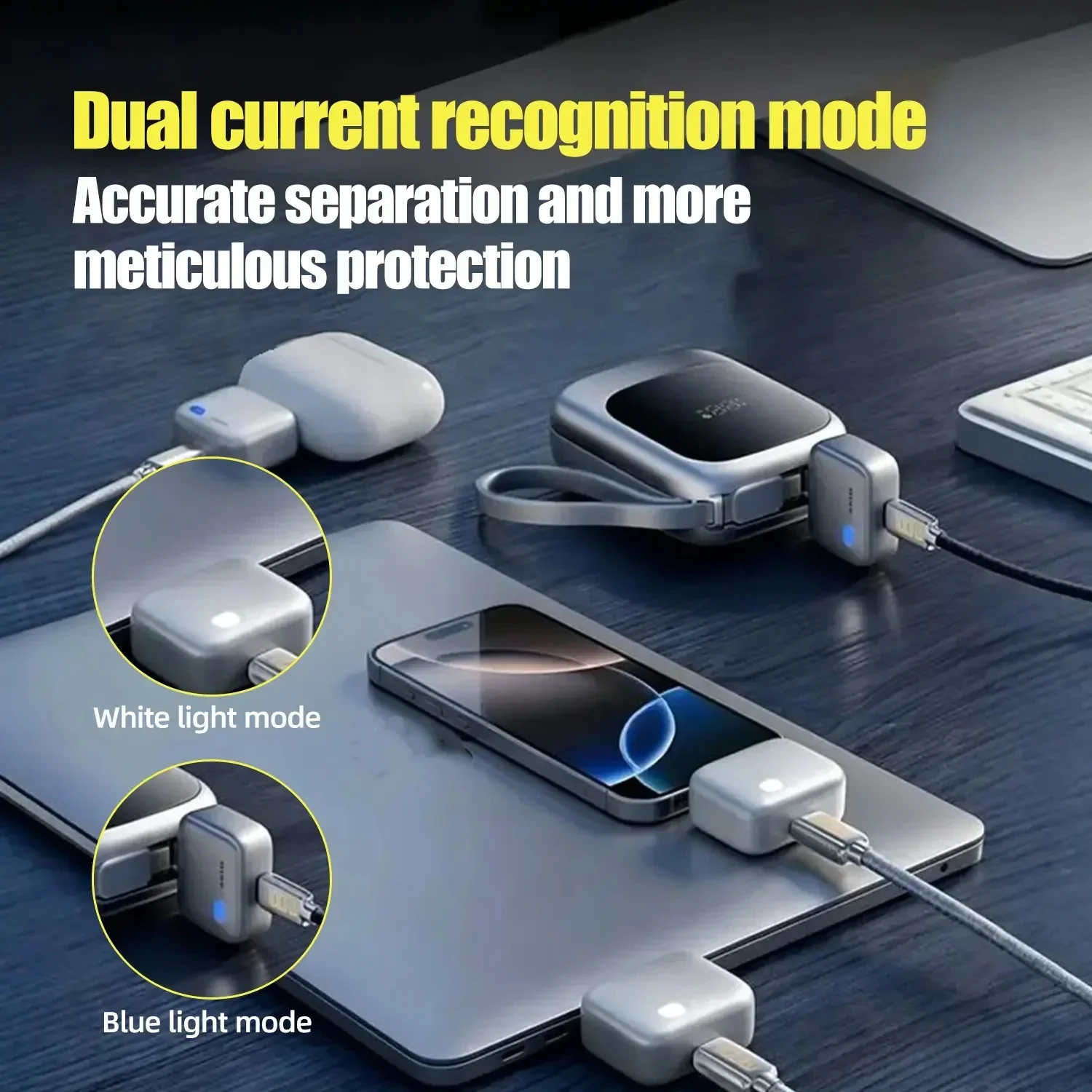 Smart Intelligent Full Charge Separator, Battery Health Protection Device with Auto Overcharge Cut-off, Automatic Power Off Func